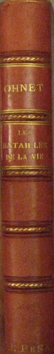 Portada de Les Batailles de la vie. Serge Panine. - Georges Ohnet