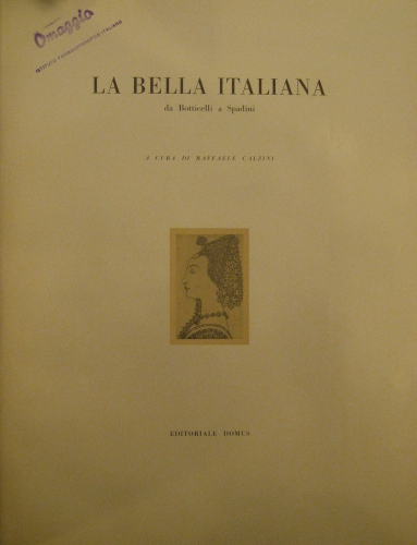 Portada de La Bella Italiana Da Botticelli a Spadini - Calzini