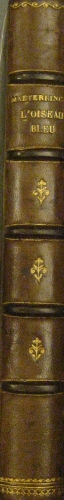 Portada de L'Oiseau Bleu. - Maurice Maeterlinck
