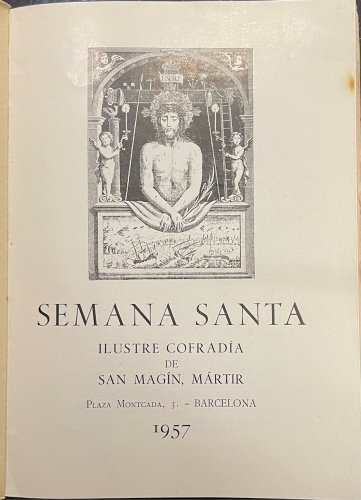 Portada de Semana Santa. Ilustre Cofrad�a De San Mag�n, M�rtir.