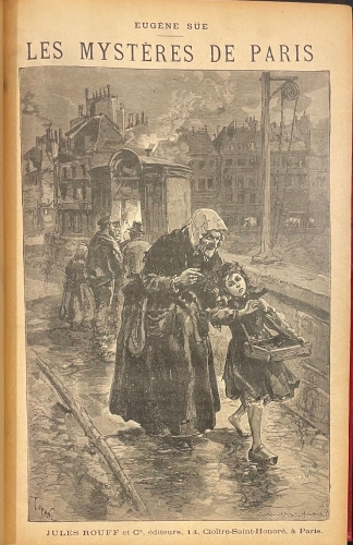 Portada de Les Myst�res de Paris. Celebres romans Fran�ais - Eugene S�e