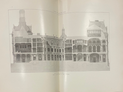 Portada de Le Nouvel Hotel de Ville de Paris 1872-1900. (Ayuntamiento de Paris) - Marius Vachon