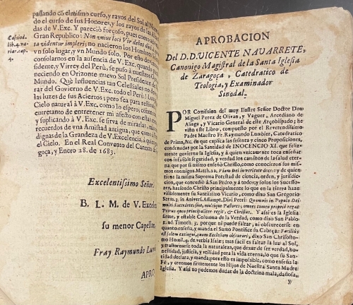 Portada de Noticias Teol�gicas Morales acerca de las proposiciones condenadas por NN.SS.PP. Inocencio XI y Alexandro VII - Raymundo Lumbier