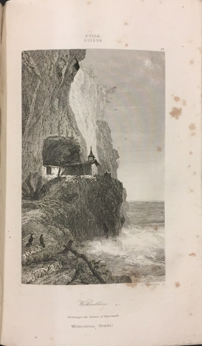 Portada de Historia de La Suiza y Tirol - De Golbery