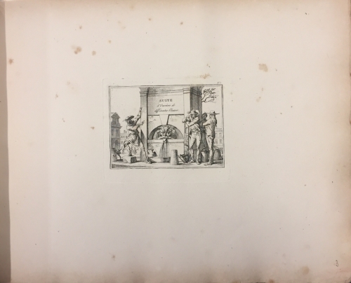 Portada de Recueil de Cent Sujets de Divers Genres, dessin�s et grav�s a L'eau Forte. A Sett of One Hundred Original Etchings Drawn and Engraved - J. Duplessi-Bertaux