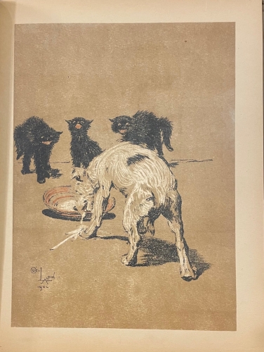 Portada de La Journ�e d'un Chien ou L'Ange de la Maison - Cecil Aldin 