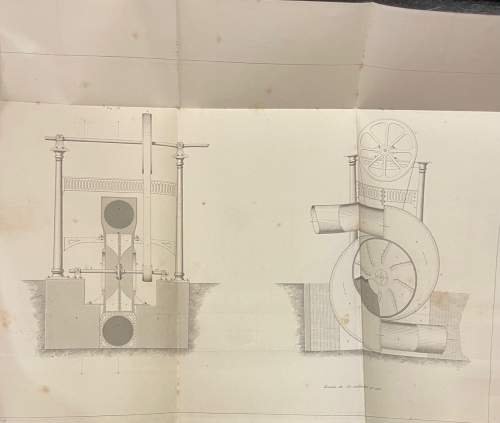 Portada de Calentamiento y Ventilaci�n de Edificios. Memoria premiada por al Real Academia de Ciencias exactas, f�sicas y naturales - Francisco de Paula Rojas