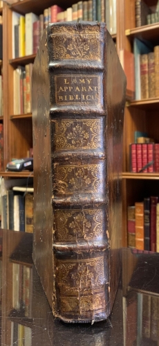 Portada de Apparatus Biblicus, sive Manuductio ad Sacram Scripturam - Bernardo Lamy