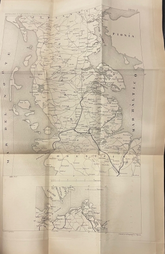 Portada de Guerra entre Alemania y Dinamarca en 1864. Ojeada hist�rica  - Emilio Bernaldez y Fern�ndez de Folgueras y Bernardo Portuondo y Barcel�