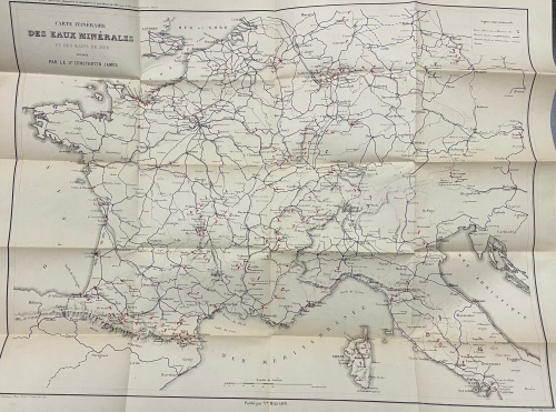 Portada de Guide Pratique aux Eaux Min�rales et aux Bains de Mer - Constantin James