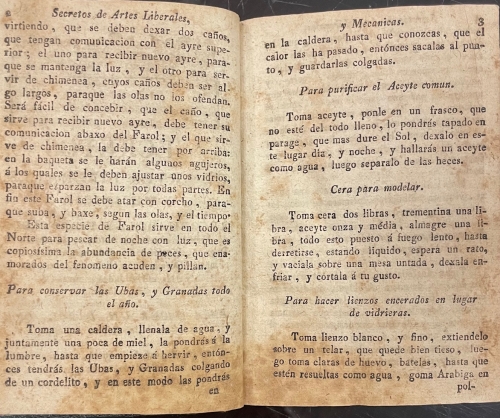 Portada de Secretos De Artes Liberales y Mec�nicas. Recopilados y Traducidos De Varios y Selectos Autores, Que Tratan De F�sica, Pintura, Arquitectura, Optica, Quimica, Doradura y Charoles Con Otras Varias Curiosidades Ingeniosas - Bernardo Monton