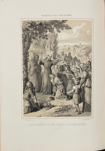 Portada de Historia de la Villa y Corte de Madrid. Tomo I - Jos� Amador de los Rios y Juan de Dios de la Rada y Delgado