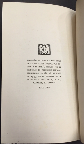 Portada de Escrito a Cada Instante - Leopoldo Panero