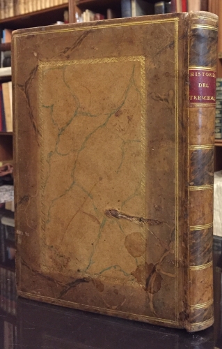 Portada de Historia Panegirica de la aparici�n y milagros de Maria SS. del Tremedal, venerada en un monte del lugar de Orihuela, del obispado de Albarracin - Francisco Lorente