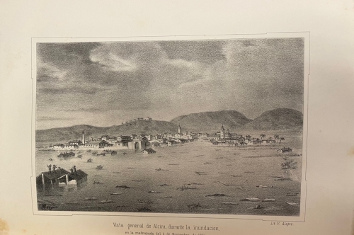 Portada de Memoria Hist�rica de la Inundaci�n de la Ribera de Valencia en los d�as 4 y 5 de 1864