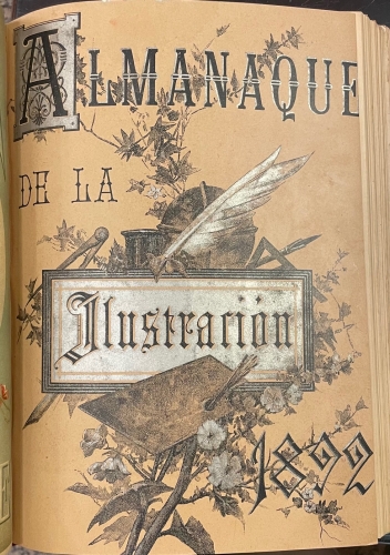 Portada de Almanaque de la Ilustraci�n. 1890, 1891, 1892, 1893, 1894. 