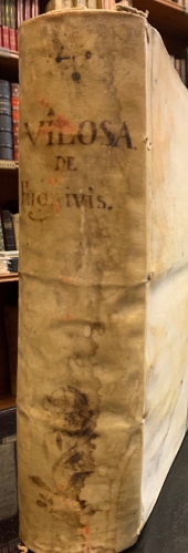 Portada de Tractatus de Fugitivis ad explicationem Claudii Tryphonini./ Variae Iuris Dissertationes in foro versantibus - Rafael de Vilosa