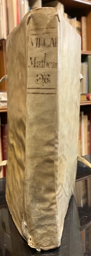 Portada de Tractatus Praeliminaris Mathematicarum disciplinarum elementa in usum physicae candidatorum - Francisco Villalpando