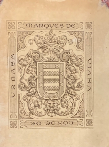 Portada de Compendio Hist�rico de los Arcabuceros de Madrid desde su origen hasta la �poca presente, con dos l�minas en que est�n grabadas las marcas y contramarcas que usaron en sus obras - Isidro S�ler