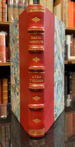Portada de Aves y Flores. F�bulas morales - Antonia D�az de Lamarque
