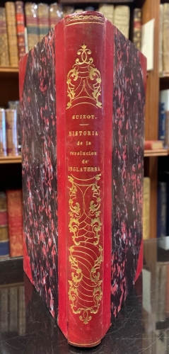 Portada de Historia de la Revoluci�n de Inglaterra desde el advenimiento de Carlos I hasta su muerte - M. Guizot