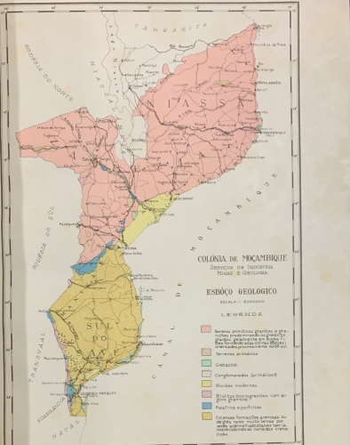 Portada de Colonia Portuguesa de Mozambique. 