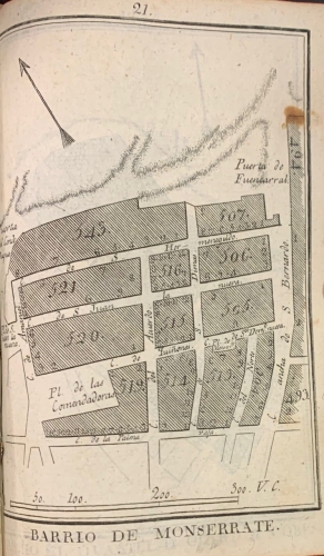 Portada de Plano de la Villa y Corte de Madrid - Fausto Martinez de la Torre y D. Josef Asensio