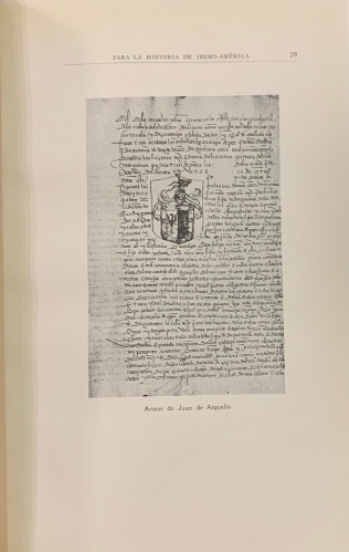 Portada de Colecci�n de Documentos In�ditos para la Historia de Hispano-Am�rica. Tomo I a VI: Colecci�n de Documentos, Nobiliario Hispano-Americano, Nobiliario de Reinos, Ciudades y Villas, Diccionario del Gobierno y Legislaci�n de Indias, Inventario General de Registros Cedularios del Archivo General de Indias, Cedulario Cubano  - Santiago Montoto