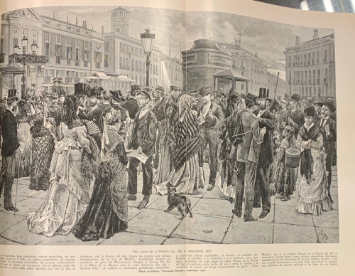Portada de Historia y Estampas de la Villa de Madrid - Federico Carlos Sainz de Robles