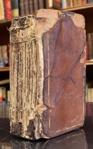 Portada de Africae Descriptio IX lib. absoluta - Ioannis Leonis Africani. Leo Africanus. Leon El Africano