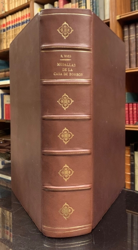 Portada de Medallas de la Casa de Borb�n de D. Amadeo I, del Gobierno Provisional y de la Rep�blica Espa�ola - Antonio Vives
