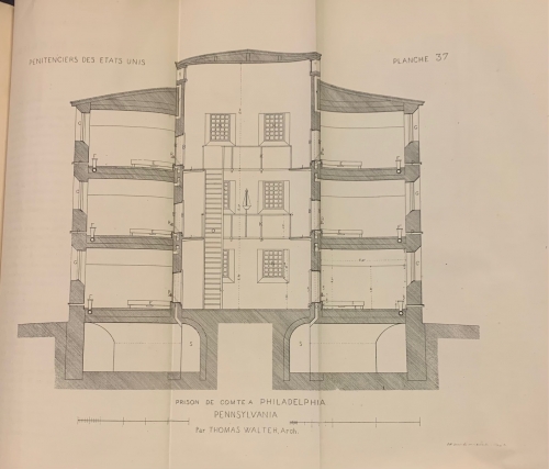 Portada de Rapports A M. Le Comte de Montalivet, pair de France, Ministre Secretaire D'Etat au Departement de L' Interieur sur les Penitenciers des Etats-Unis -  Fr�d�ric-Auguste Demetz, Guillaume-Abel Blouet