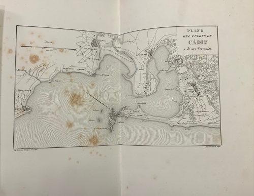 Portada de C�diz en la Guerra de la Independencia. Cuadro Hist�rico - Adolfo de Castro