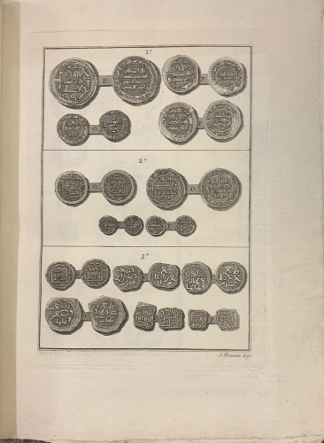Portada de Demostraci�n Hist�rica del Verdadero Valor de todas las Monedas que corrian en Castilla durante el Reynado del Se�or Don Enrique IV y de su correspondencia con las del Se�or D. Carlos IV - Fray Liciniano Saez