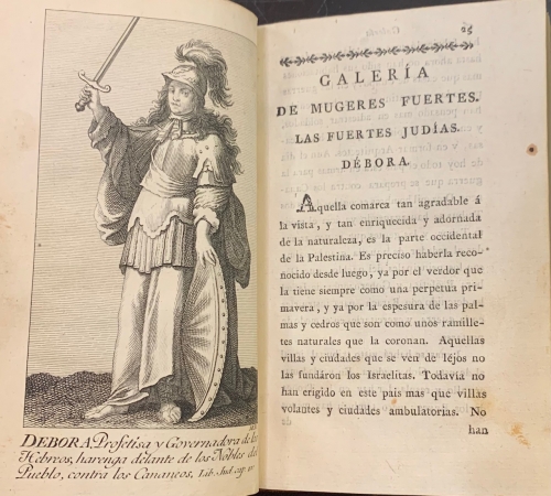 Portada de Galer�a de Mujeres Fuertes - Pedro Lamoyne. Pierre Le Moyne. Lemoyne