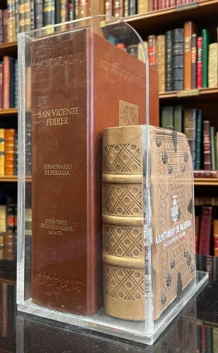 Portada de San Vicente Ferrer. Sermonario de Perugia