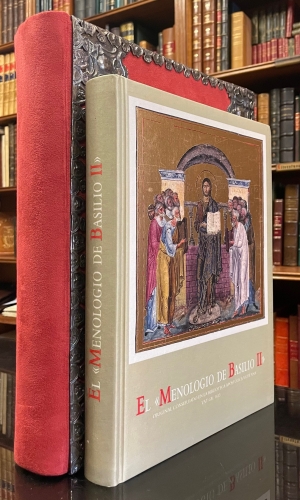 Portada de Menologio de Basilio II