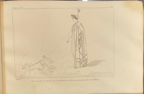 Portada de Obras Completas De Flaxman, Grabadas al Contorno Por D. Joaquin Pi y Margall. Contiene: La Iliada, La Odisea, Tragedias De Esquilo, Los Dias y La Teogonia De Hesiodo, La Divina Comedia,: El Infierno De Dante, El Purgatorio, El Paraiso. Varias - John Flaxman