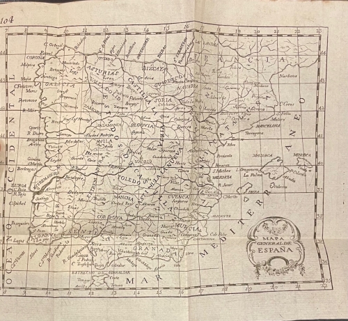 Portada de Clave Geographica para aprender Geographia los que no tienen maestro - Fr. Henrique Florez 