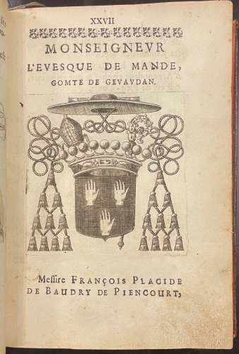 Portada de Armorial des Estats du Languedoc enrichi des elemens de l'art du blason - Jacques Beaudeau
