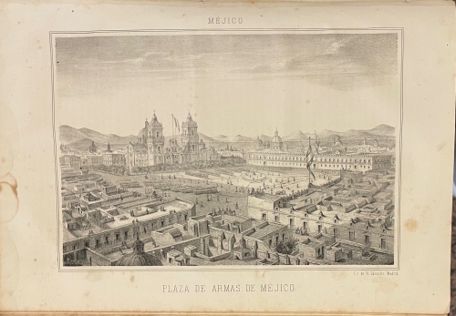 Portada de Historia de la Guerra de M�jico desde 1861 a 1867 - Pedro Pruneda