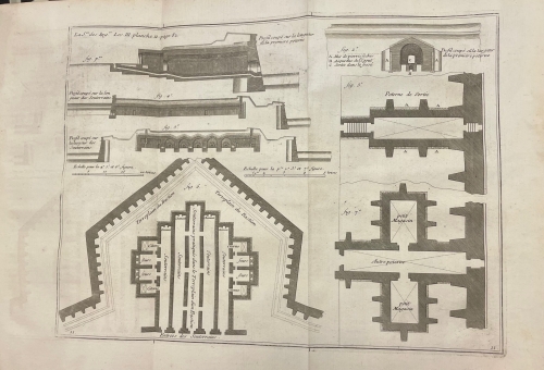 Portada de La Science des Ingenieurs dasn la Conduite des Travaux de Fortification et D'Architecture Civile - Belidor