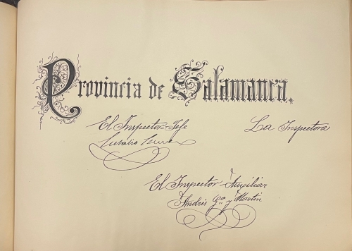Portada de Mensaje De Adhesi�n De Los Inspectores De Primera Ense�anza al Excmo. Sr. Marqu�s De Retortillo Presidente Honorario De La Asociaci�n Nacional Del Cuerpo