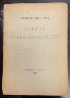Portada de libro Poemas Ar�bigoandaluces