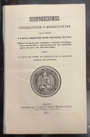 Portada de libro Disposiciones Legislativas y Gubernativas a Que Se Refiere La Real...