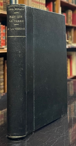 Portada de Rien que La Terre. Voyage. De La Vitesse.  - Paul Morand