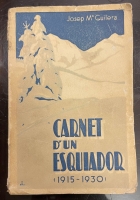 Portada de libro Carnet d'Un Esquiador (1915-1930)