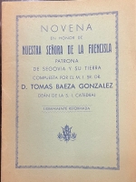 Portada de libro Novena En Honor De Nuestra Se�ora De La Fuencisla Patrona De Segovia y...