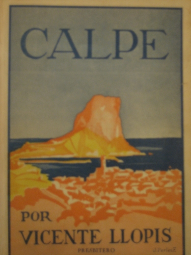Portada de Calpe - Vicente Llopis