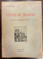 Portada de libro Vistas De Segovia. Apuntes e Impresiones De Viaje